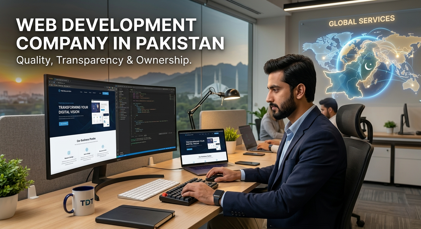 Web Development Company in Pakistan