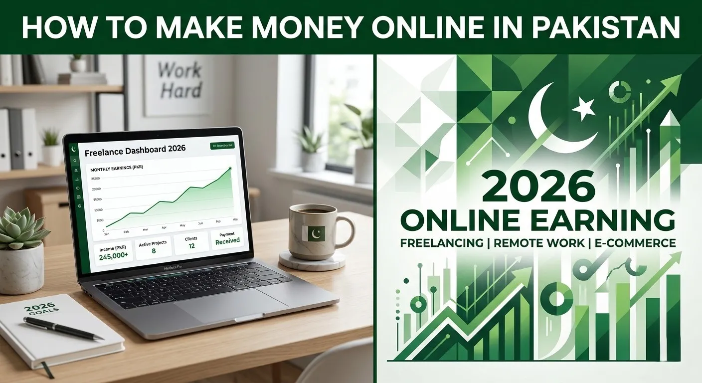 How to make money online in pakistan