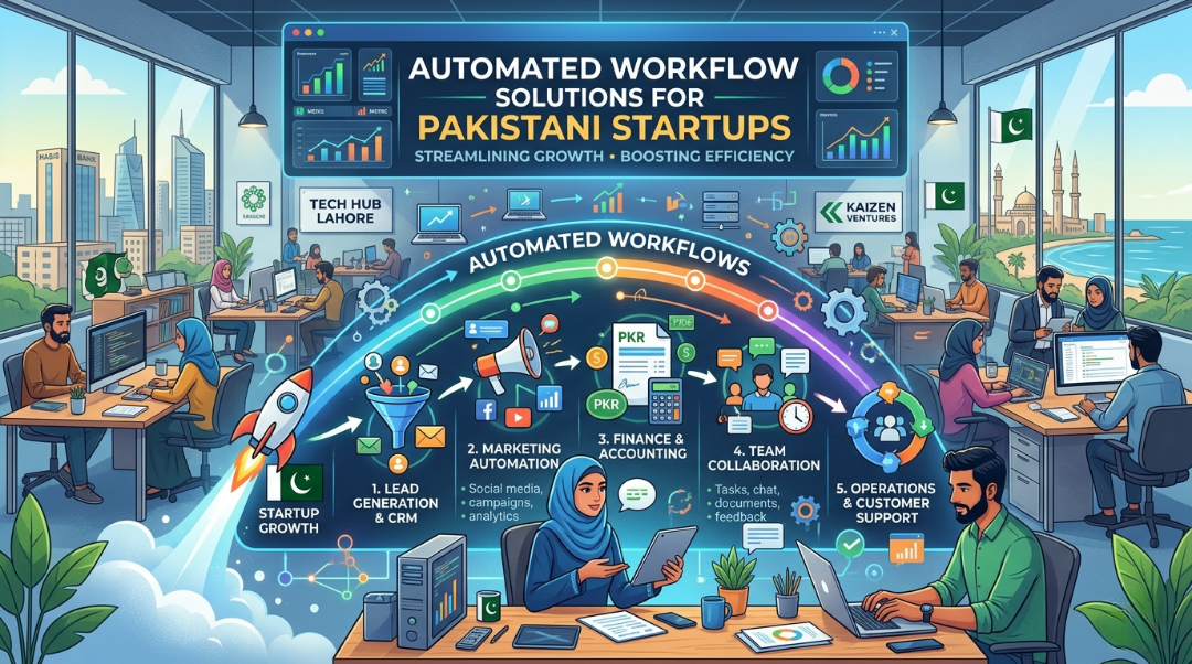 Automated Workflow Solutions for Pakistani Start ups