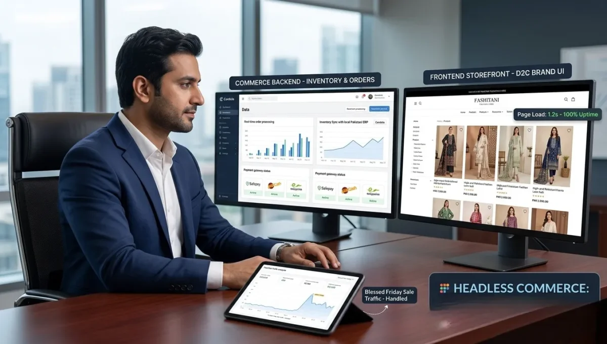 Headless Commerce Development Service in Pakistan