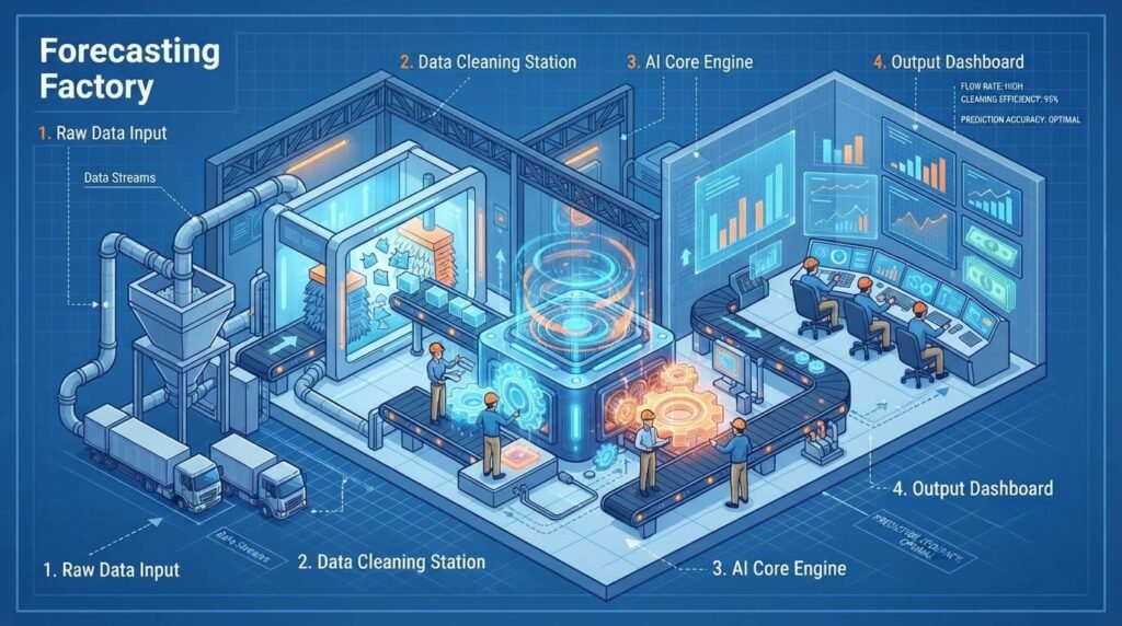Implementing AI Powered Forecasting: A Step by Step Workflow