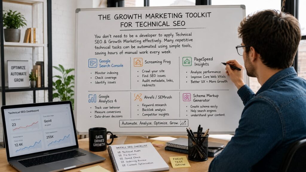 The Growth Marketing Toolkit for Technical SEO