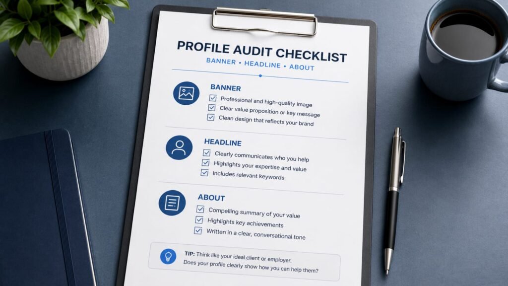 Profile Audit Checklist: Banner, Headline, About