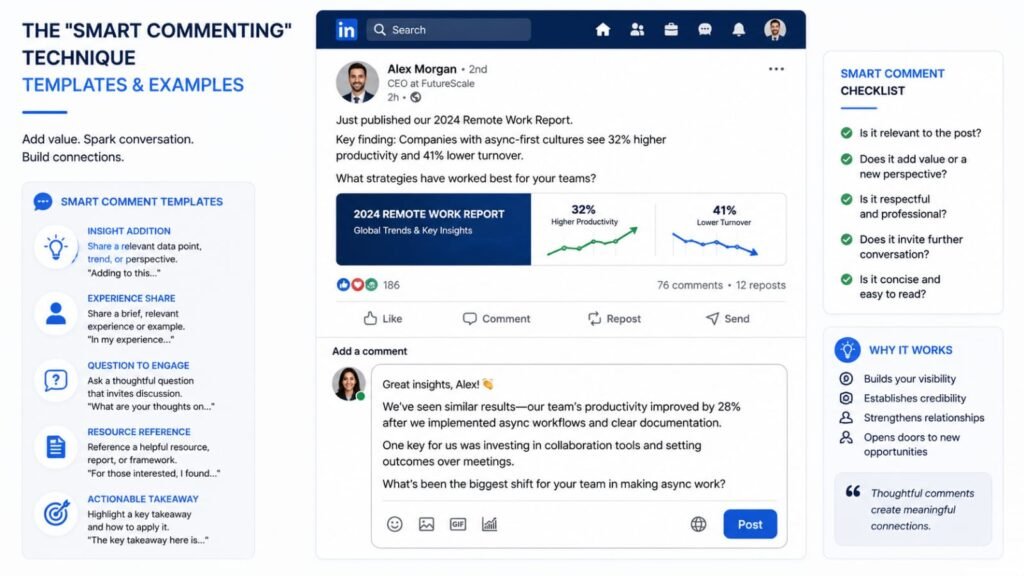 The "Smart Commenting" Technique: Templates & Examples